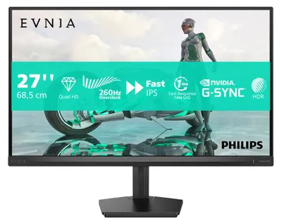 Obrázok produktu pre Philips Evnia 3000 27M2N3500PF/00, 68,6 cm (27"), 2560 x 1440 px, Quad HD, LCD, Čierna