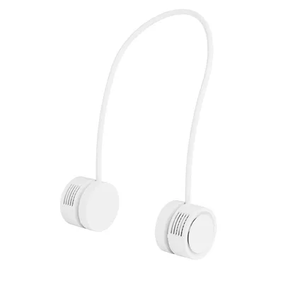 Produktbild von Prenosný a skladací krčný ventilátor s funkciou aromaterapie, USB nabíjanie, kompaktný na cesty, ideálny na leto, do kancelárie a na cestovanie.