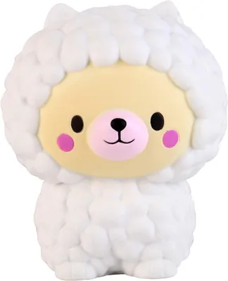 Productafbeelding van Squishy schaap beer - Jumbo - Langzaam opkomend - Met geur - Wit