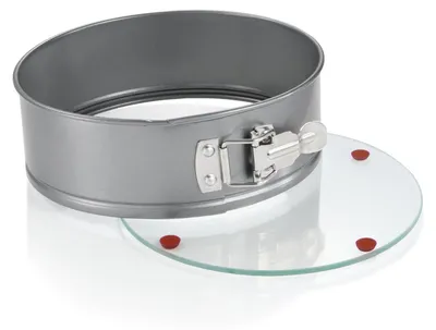 Zdjęcie produktu dla Tescoma Sprężynowa forma do ciasta DELÍCIA ø 20 cm, ze szklaną podstawą