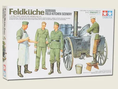 Image de Tamiya 1:35 Kit diorama cuisine de campagne (4