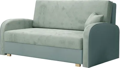 Produktbild von MIRJAN24 Schlafsofa Viva Soft III, Stilvoll Polstersofa, Polstersofa mit Schlaffunktion und Bettkasten (Farbe: Mono 237 + Sorriso 8)