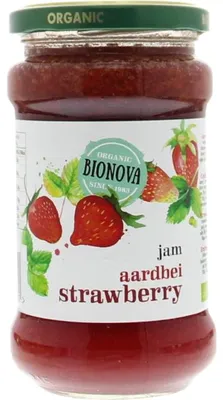 Productafbeelding van Bionova Aardbeienjam (340 gr)