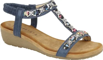 Produktbild von Cipriata Womens/Damen Lia Sandale DF1557 (39 EU) (Blau)