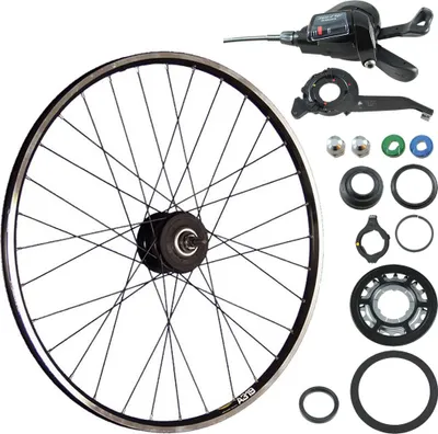 Produktbild von 28 Zoll Hinterrad Mavic A319 Hohlkammerfelge Shimano Alfine SG-S7001 11 Gang schwarz