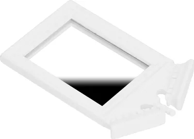 Obrázek produktu pro kosmetické zrcátko do domečku pro panenky 1:12, propracovaný design, simulace, koupelna, bílé pro miniaturní domeček pro panenky