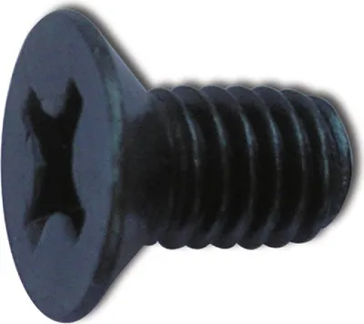 Produktbild von ISO7046-1 4.8 M 5x 10 Ph KS verzinkt schwarz Senkschraube (DIN965A)