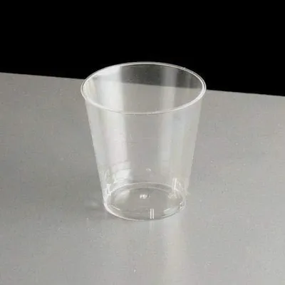 Wegwerf-Schnapsglas, Polystyrol, 20 ml, 4 Stück, transparent