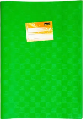 Produktbild von 10 Heftumschläge / Hefthüllen DIN A4 / Baststruktur / Farbe: hellgrün