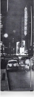 Produktbild von Kühlschrankmagne Kühlschrank Aufkleber Magnetfolie Dekoration 60x180 cm - Broadway.