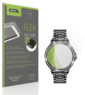 Obrázok produktu pre 2x Ochranná fólia s plným pokrytím, matná, pre hodinky BENYAR SMART BW1845, pancierová fólia, proti nárazom