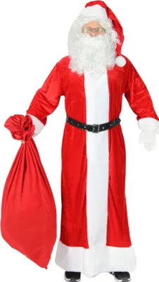 Produktbild von Premium Weihnachtsmann Mantel, Größe M-XXXXL, Größe:XXXL/XXXXL