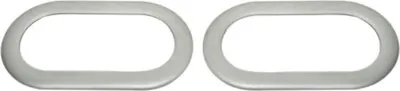 Produktbild von Blinkerrahmen Seitenblinker für VW Lupo Fox Vento Up Edelstahl Silber 2x