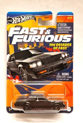 Produktbild von Hot Wheels Fast & Furious HRW43, Auto, 3 Jahr(e), Metall, Kunststoff, Schwarz