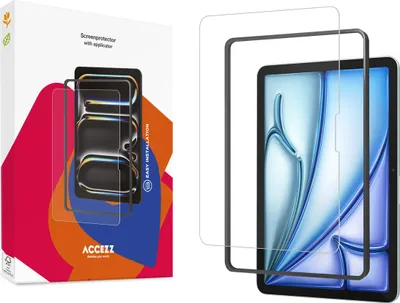 Productafbeelding van Accezz Glass screenprotector + Applicator voor de Apple iPad Air 11 inch (2026) M4 / (2025) M3 / (2024) M2