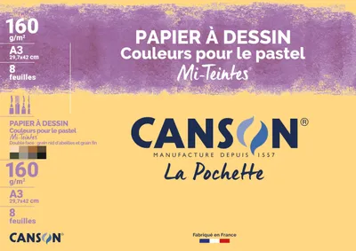 Immagine prodotto di CANSON Knstlerpapier Mi-Teintes, DIN A3, Pastell Farben