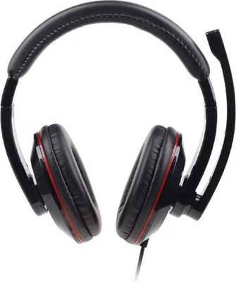Image de GEMBIRD Gembird MHS-001 headphones/headset Wired Head-band Music Black