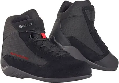 Zdjęcie produktu dla ELEVEIT Delta WP Road Black Wodoodporne buty motocyklowe rozmiar 36