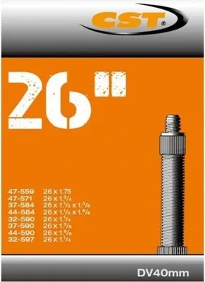 Produktbild von CST Innenrohr 26 x 1 1/4-1,75 (47/32-559/597) DV 40 mm