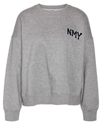 Productafbeelding van NOISY MAY Nmbelieve longsleeve sweater met ronde hals
