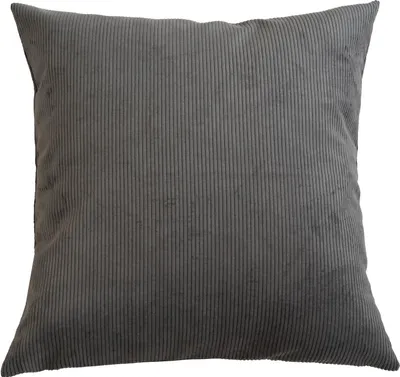 Produktbild von Kissenhülle - 40 x 40 cm - Anthrazit - Polyester - mit Reißverschluss