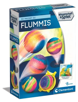 Produktbild von Clementoni 98441 - Experimentierkasten - Flummis zum selbermachen