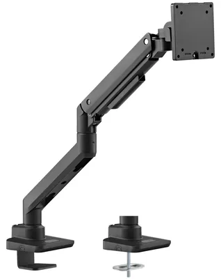 Produktbild von ASSMANN Monitorarm in schwarz mit Gasfeder für 17–49 Zoll Monitore bis 20kg Schwarz