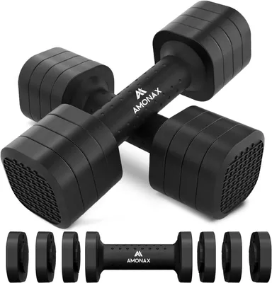 Productafbeelding van Verstelbare dumbbell set 1 kg tot 2.5 kg, voor krachttraining