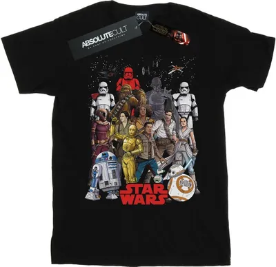 Obrázek produktu pro Star Wars - Pánské tričko "The Rise Of Skywalker" BI52065 (M) (Black)