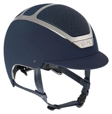Produktbild von Kask Reithelm Dogma Chrome Light Navy/ Silver 55