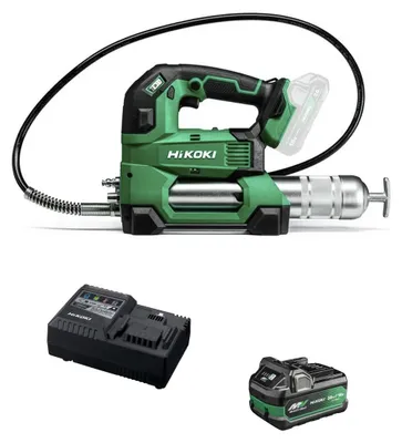Produktbild von Fettpresse HIKOKI AL18DAA1X (1 x 2,5Ah/5,0Ah + UC18YSL3)