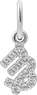Produktbild von XENOX Charm-Anhänger Sternzeichen JUNGFRAU silber XS10465W