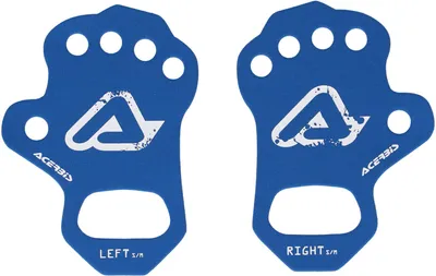 Image de Sous-gants ACERBIS Palmino bleu/blanc taille S/M