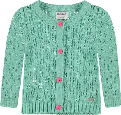 Produktbild von Mädchen Pullover, Strickjacke, grün, Kanz