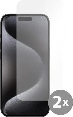 Produktbild von Schutzfolie Apple iPhone 15 Pro - Panzerglas - Cazy - Transparant