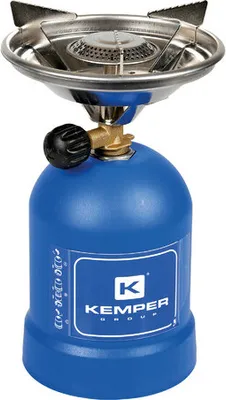 Produktbild von Kuchenka gazowa Kemper z szybą przednią 1200 W niebieska