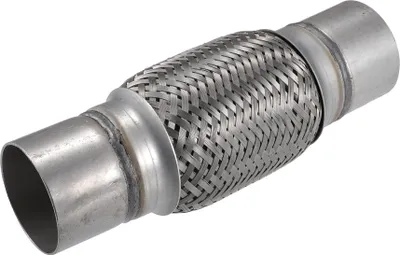 Produktbild von 65x245mm Universaler Kfz-Auspuff-Flexschlauch Silberfarben