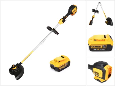 Produktbild von Dewalt DCM 561 PBS 18 V Brushless Li-Ion Akku Rasentrimmer mit geteilter Welle + 1x DCB 182 18V - 4 Ah Li-Ion Akku - ohne Ladegerät