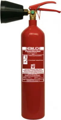 Produktbild von HEIMLICH® 2kg CO2 Kohlendioxid Feuerlöscher K 2 H-5