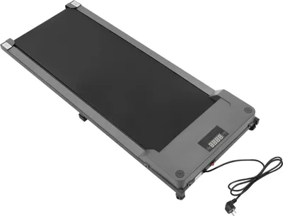 Image de Tapis de course de bureau - JC390 Walking Pad - Vitesse 1 à 6 km/h - Moteur 1,0 CV - Écran LED et télécommande - Silencieux <65 dB - Capacité de charge 100 kg - Pliable - Gris