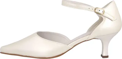 Produktbild von grazie Pearl platin Pumps in Übergrößen Elfenbein 67172 650053 601 große Damenschuhe
