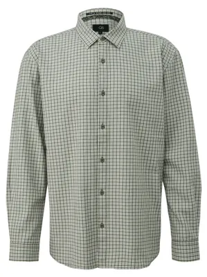Produktbild von s.Oliver Herren Kariertes Regular-Fit Hemd aus Baumwollflanell-Twill