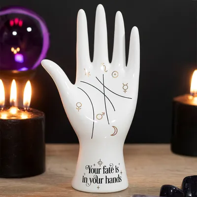 Immagine prodotto di Mano bianca della chiromanzia - Mano della chiromanzia