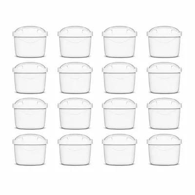 Produktbild von Sillar Wasserfilter 16er-Set – Ersatzkartuschen für Dafi, Brita, Aquaphor, Philips