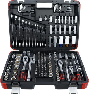 Immagine prodotto di BGS Set di chiavi a bussola fai da te 6,3 mm / 10 mm / 12,5 mm 176 pz.