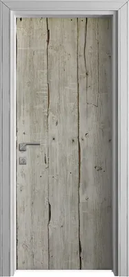 Produktbild von Tür Selbstklebende 80x210 cm Türfolie Türtapete Klebefolie - Weiß Holz