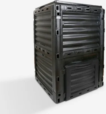 Image de Composteur de jardin en plastique 300 litres d'humus