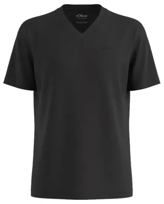 Produktbild von s.Oliver Herren T-Shirt – V-Ausschnitt, Regular Fit, Baumwolljersey