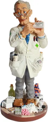 Produktbild von Figur Skulptur Apotheker Chemist Berufsfigur von Profisti