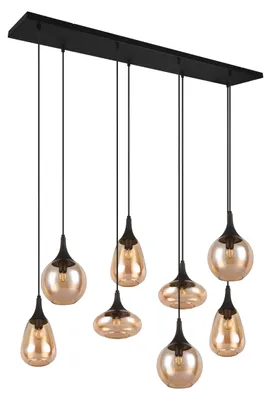 Produktbild von Trio - Hängelampe LUMINA - Schwarz - 0x0x150 cm
